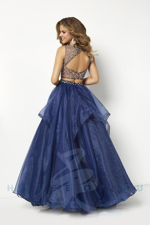 Studio 17 12683 Beaded Tulle 2pc Dress