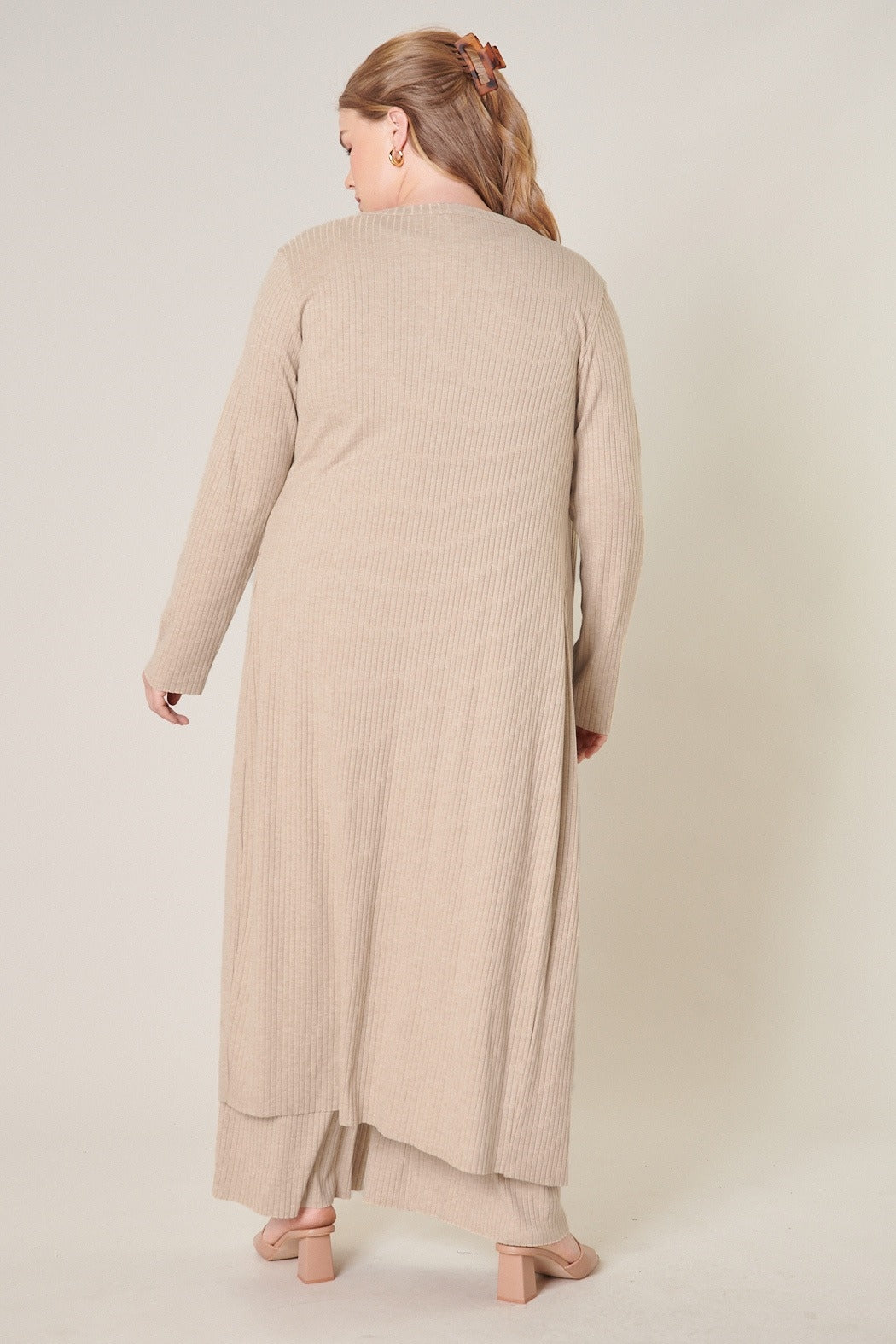 Sugarlips STT15865X Knit PlusSize 3pc Pant Set