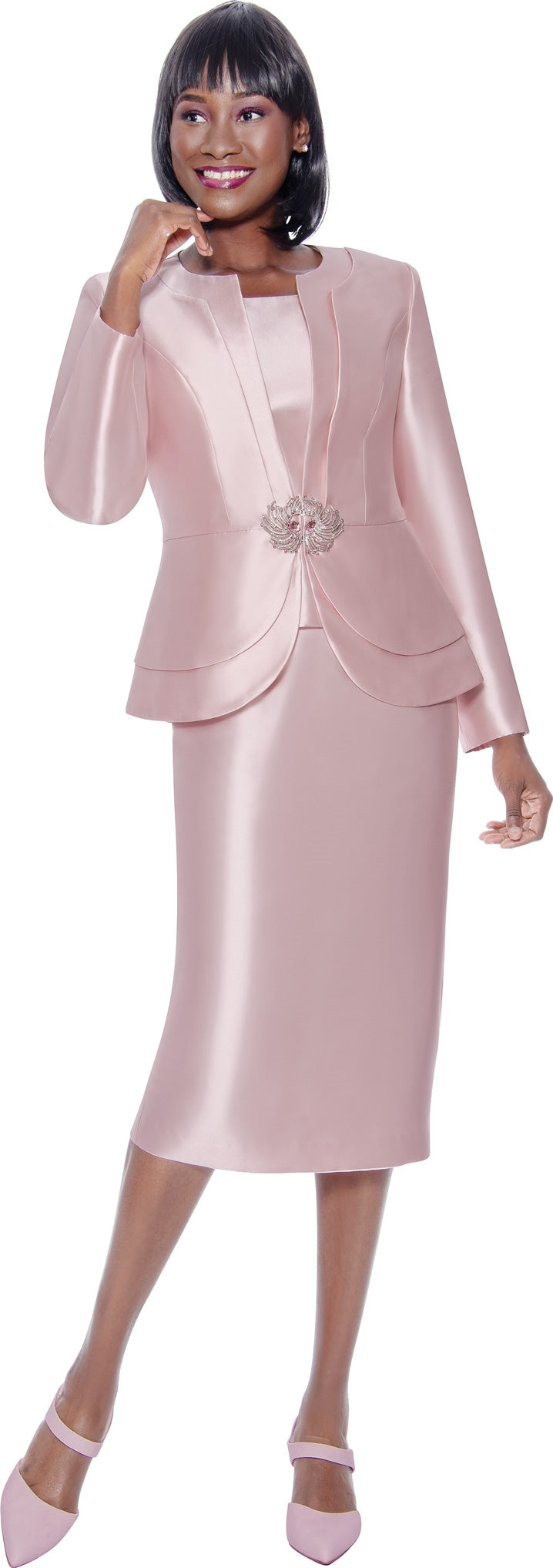 Terramina 7121 3pc Skirt Suit