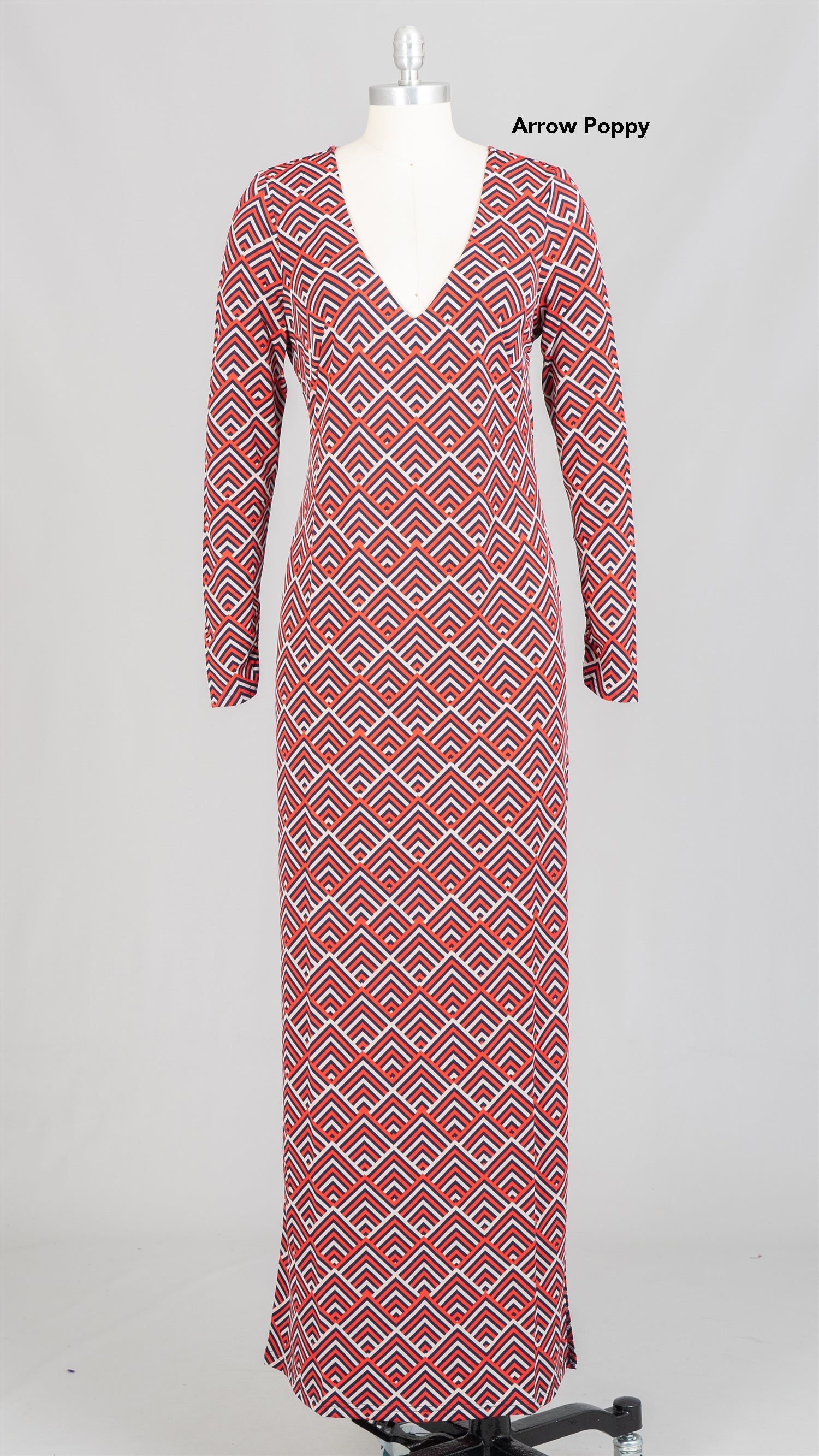 Vertigo VC32459LD Print Knit Maxi Dress