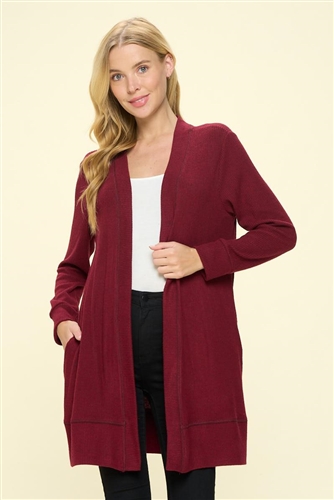 Vision Cardigan W/Pockets T58342